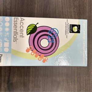 Cricut  "Accent Essentials" Shapes Cartridge - Excellent condition!! $11